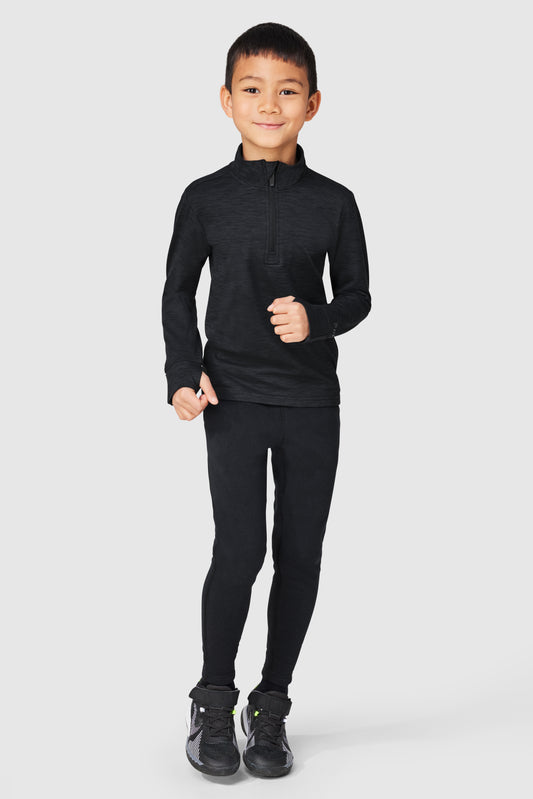 FWD Boy's Core Outdoor 1/2 Zip Tee