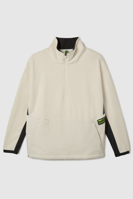 Push FWD Men's 1/4 Zip Sherpa Hybrid Jacket