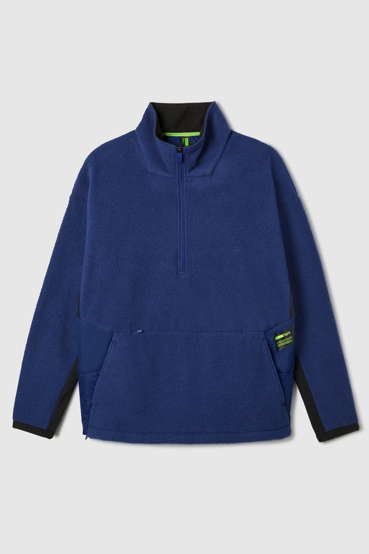 Push FWD Men's 1/4 Zip Sherpa Hybrid Jacket