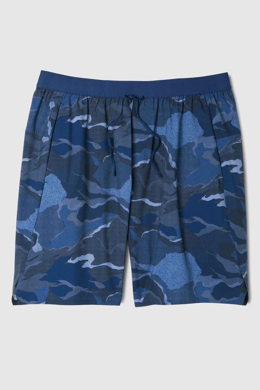 Push FWD Men's Printed  Multi-Function 7" Unlined Shorts
