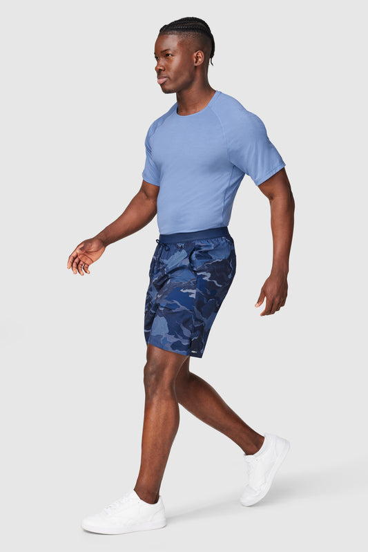 Push FWD Men's Printed  Multi-Function 7" Unlined Shorts