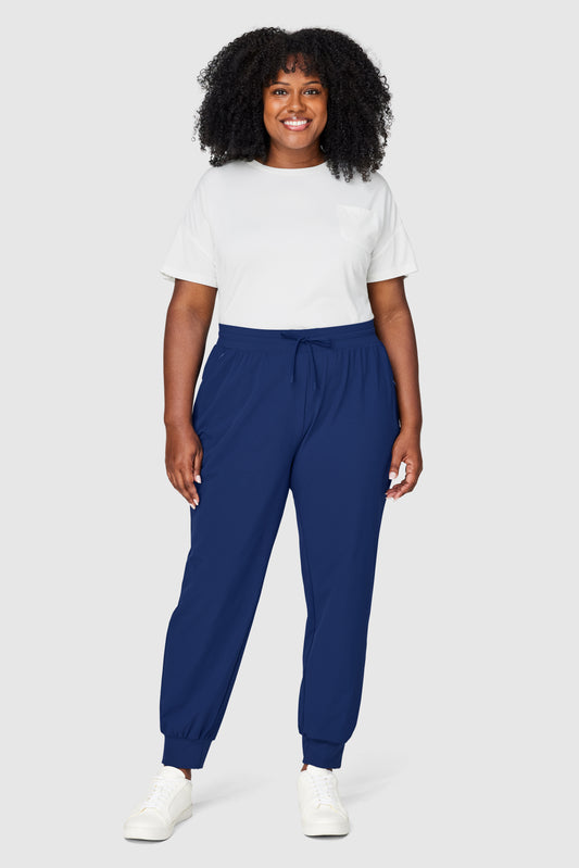 Push FWD Women's Plus Strech Nylon Slouchy Jogger