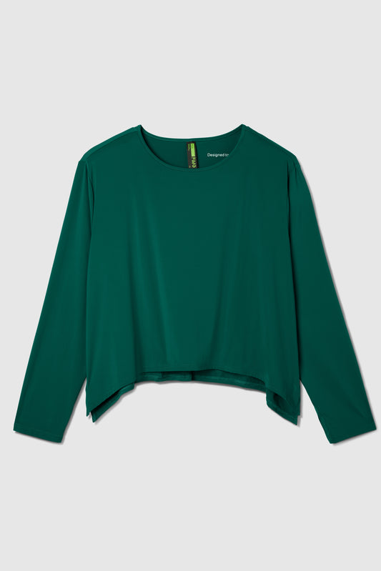 Push FWD Women's Plus Long Sleeve Active Flow Top