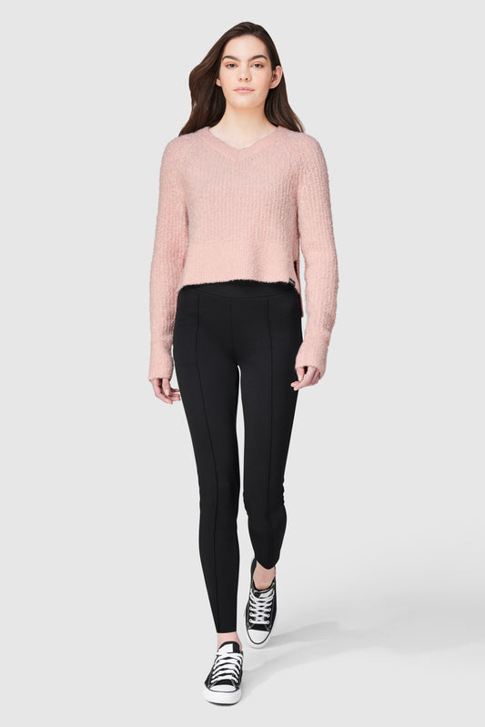 Friday FWD Women's Tech Chunky V-Neck Sweater