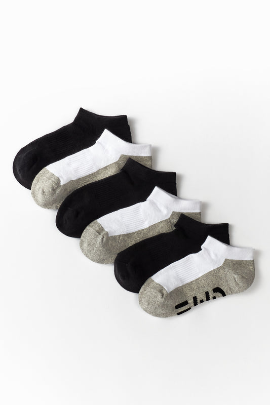 FWD Boy's Mesh No Show Sock - 6 Pack
