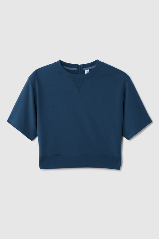 Free FWD Women's Drape Knit SS Top