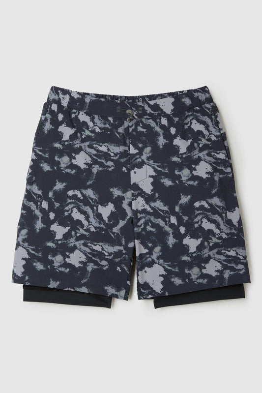 Push FWD Men's Training 7" Lined Shorts Camo Print
