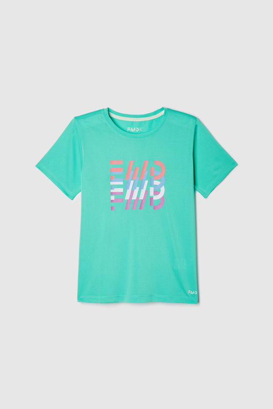 FWD Girl's Printed Tech Tee