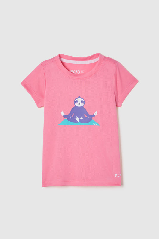 FWD Toddler Girl's SS Graphic Tee Pack of 2