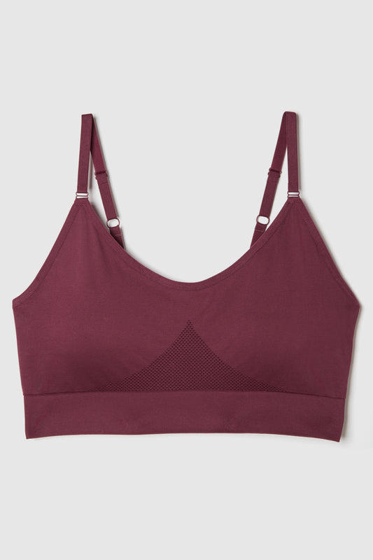 FWD Women's Seamless Sports Bra, Low Impact, Removable Pads
