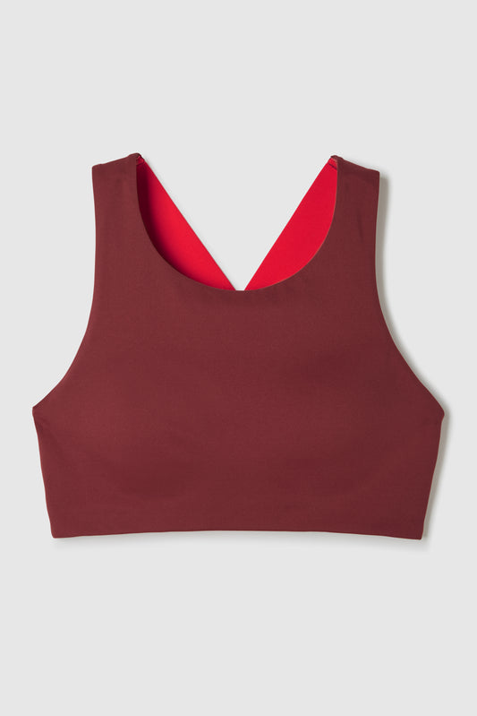 Push FWD Women's Multi-Strap Sports Bra, Medium Impact, Removable Pads