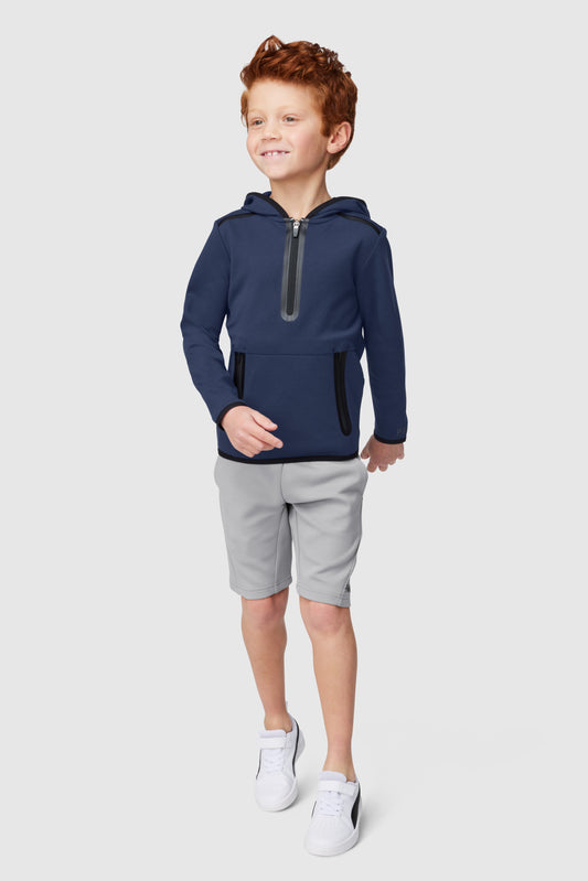 FWD Boy's Core Spacer Knit 1/2 Zip Hoodie