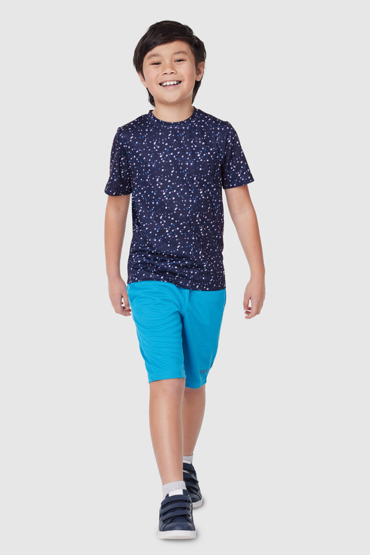 FWD Boy's Core SS AOP Tech Tee