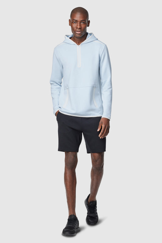 FWD Men's Core Spacer Knit 1/2 Zip PO Hoodie