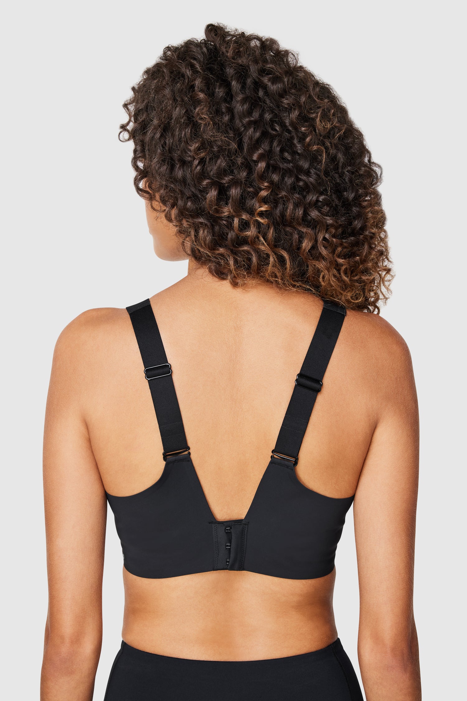 Intimates & Sleepwear, Core 1 Sports Bra High Impact Support Front Zip  Crossback Black Size 38f