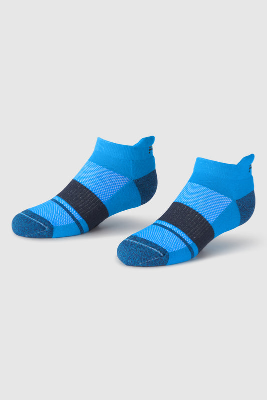 FWD Girl's Athletic Rise No Show Socks - 6 Pack