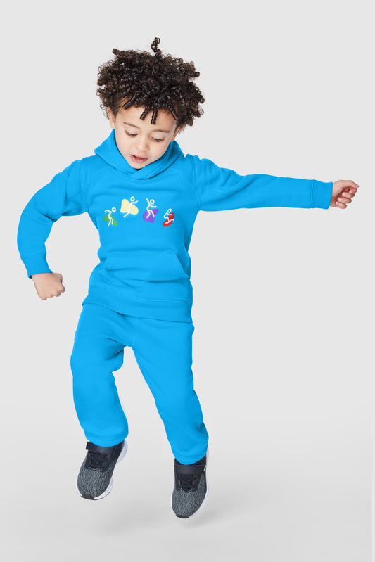 Toddler Boys Active Side Stripe Fleece Jogger Pants 2-Pack