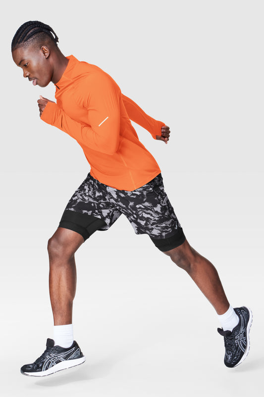 Push FWD Men's Training 7" Lined Shorts Camo Print