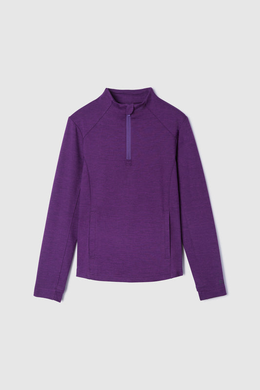 FWD Girl's Winter Active 1/4 zip Top
