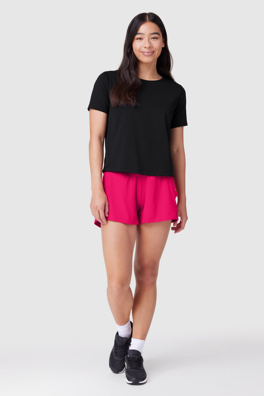 Push FWD Women's BLNCD Overlap SS Tee