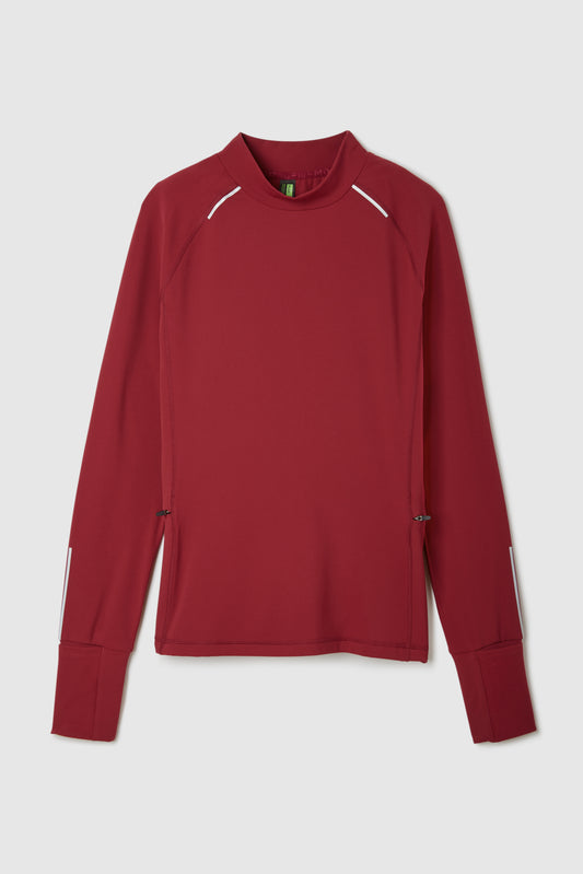 Push FWD Women's Winter Train Mock Long Sleeve Shirt