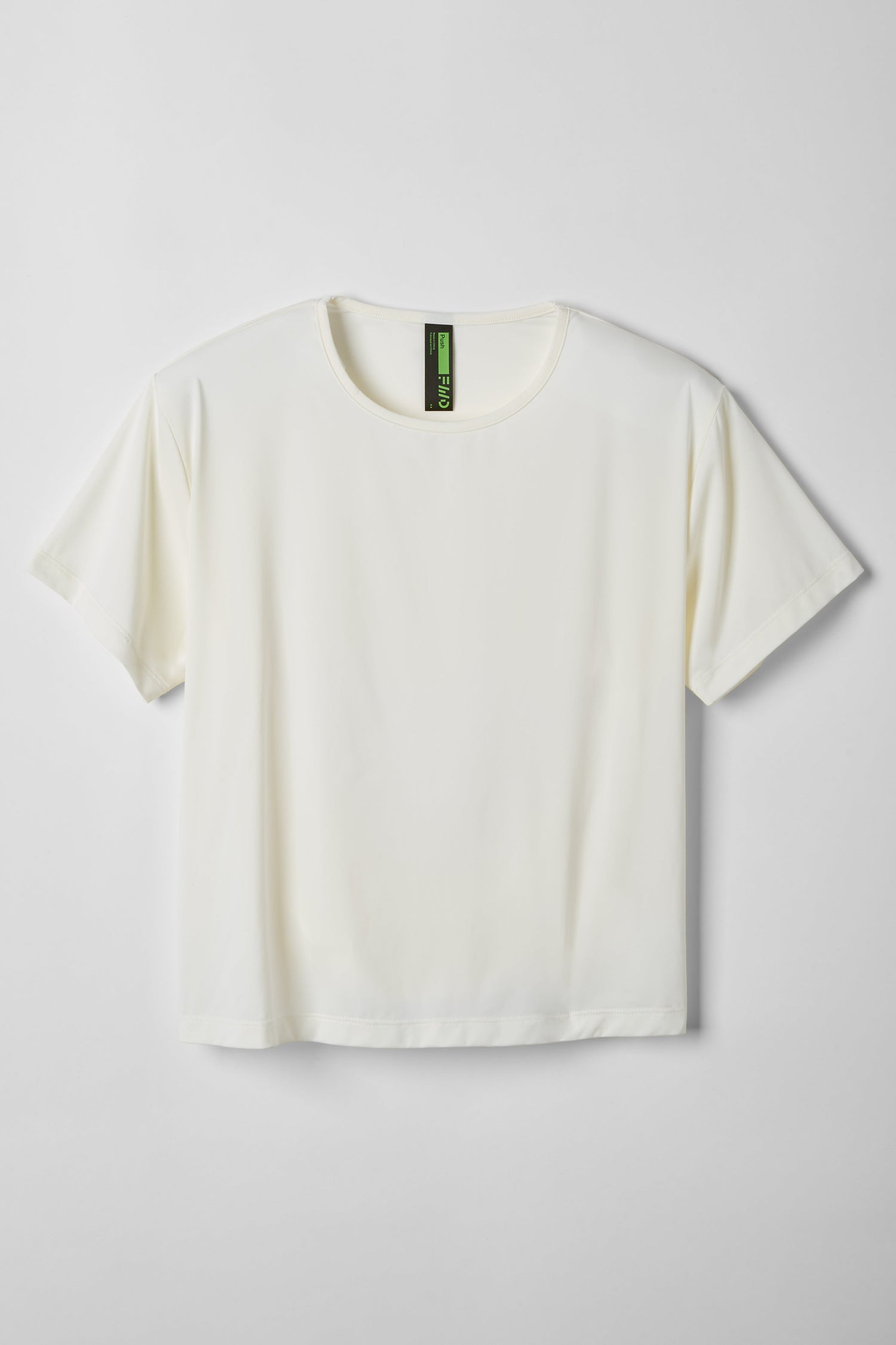 White Ultimate Crop T Shirt