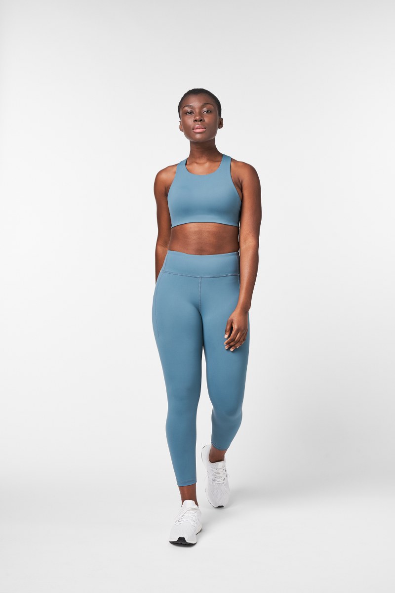 Women's Sports Bra Gym Sportswear Workout Yoga Activewear Tops Black White  Striped Medium